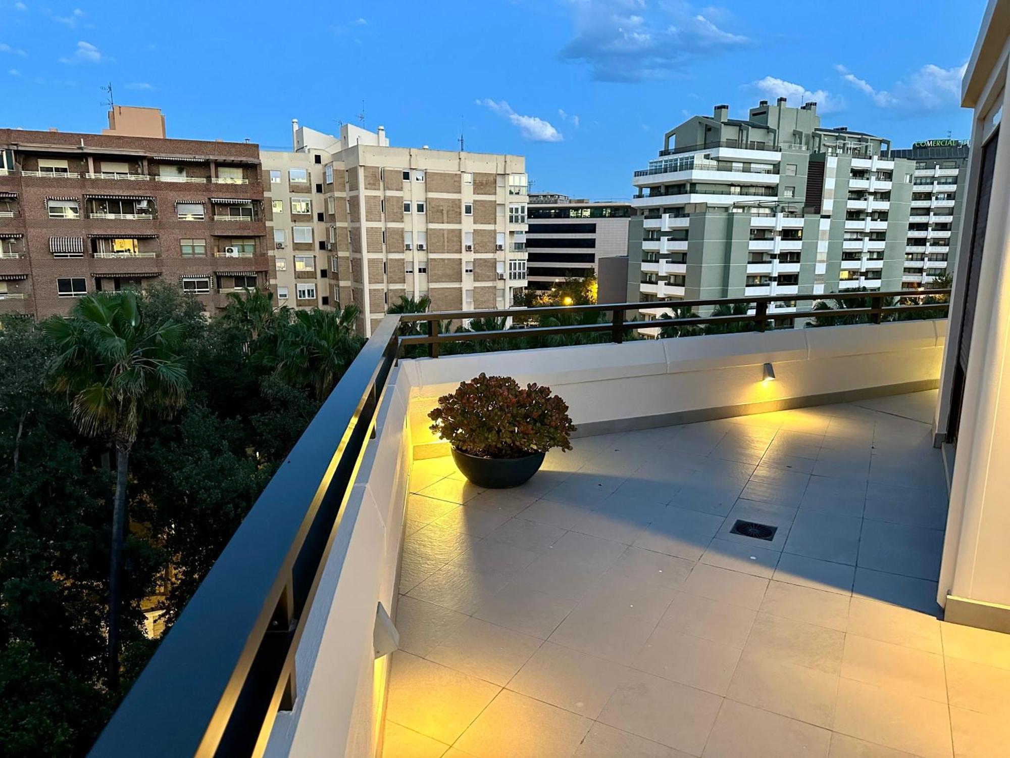 Ferienwohnung The Penthouse Almería Exterior foto