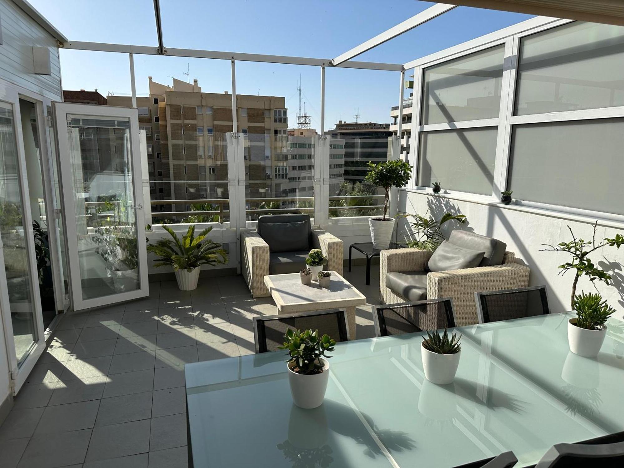 Ferienwohnung The Penthouse Almería Exterior foto